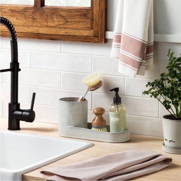 Hearth & Hand Kitchen Hearth Hand Stoneware Kitchen Sink Caddy